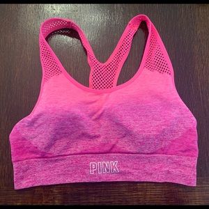Pink Sport sports bra ombré size medium